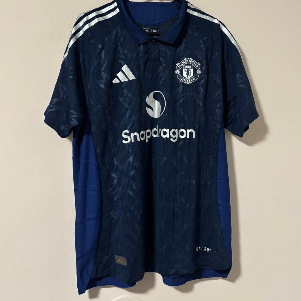 Adidas manchester united blue jersey